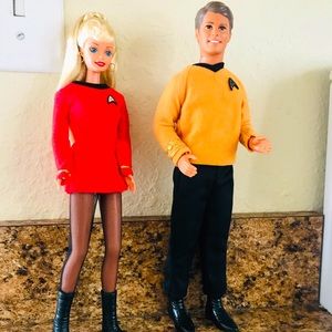 1996 Star Trek Barbie and Ken Anniversary Edition